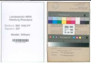 Entnazifizierung Wilhelm Moeller , geb. 02.04.1910 (Arbeiter)
