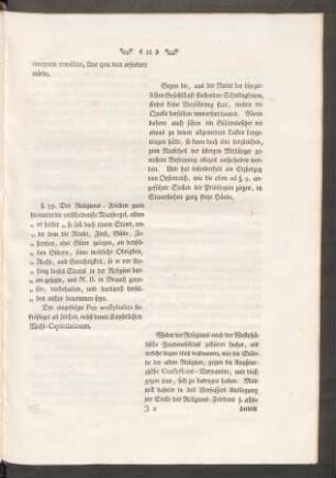 §. 35. Der Religions - Frieden ...