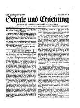 Die Schulfrage auf dem Vatikanischen Konzil