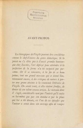 Étude sur l'épisode d'Aristée dans les Géorgiques de Virgile