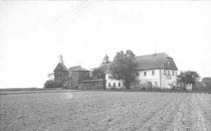Oderwitz-Oberoderwitz. Birkmühle, Bockmühle und Gehöft (seit 1856 Gaststätte), Ansichtskarte
