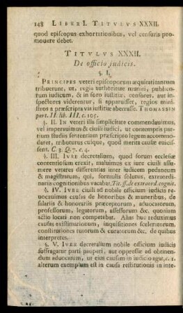 Titulus XXXII. De officio iudicis.