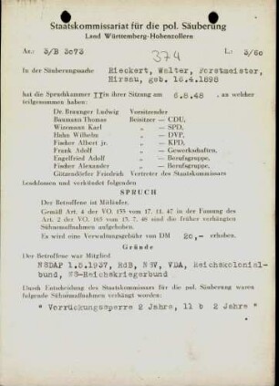 Rieckert, Walter