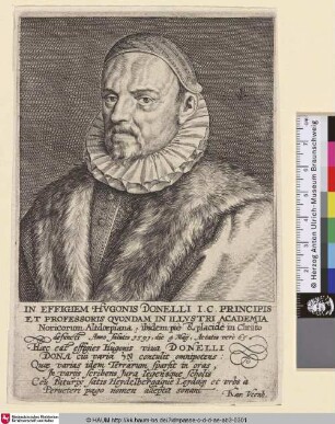 In Effigiem Hugonis Donelli I.C. Principis et Professoris quondam in illustri Academia Noricorum Altdorpiana