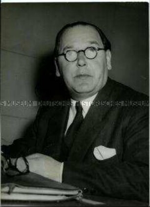 Der finnische Politiker Karl-August Fagerholm
