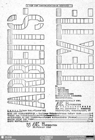 1986,Feb.: Arbeitstexte