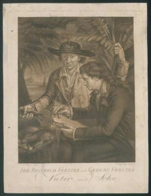 Joh. Reinhold Forster und Georg Forster, Vater und Sohn