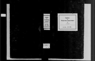 Hettingen, katholische Gemeinde: Standesbuch 1810-1828