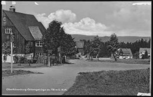 Oberbärenburg. Ortsansicht