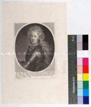 Porträt des deutsch-schwedischen Offiziers Karl Johann Graf von Königsmarck