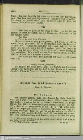 Literarische Rückerinnerungen