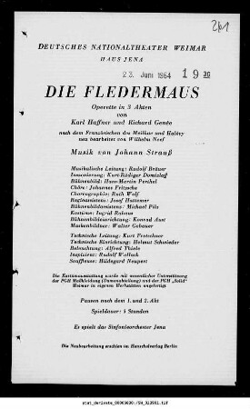 Die Fledermaus