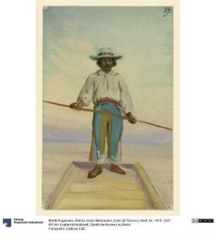 Bildnis eines Mexikaners, Indio de Texcoco