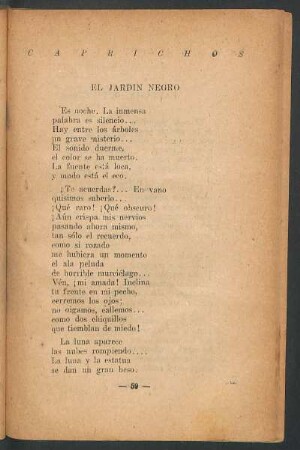El jardín negro