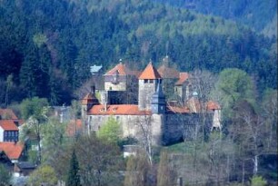 Schloss vom Kalkberg aus