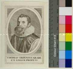 Porträt des niederländischen Orientalisten und Hebraisten Thomas Erpenius