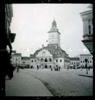 Der Marktplatz von Kronstadt, Siebenbürgen