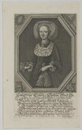 Bildnis der Clara Götzin
