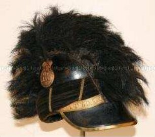 Raupenhelm für Offiziere, Reitende Feldartillerie, Frankreich