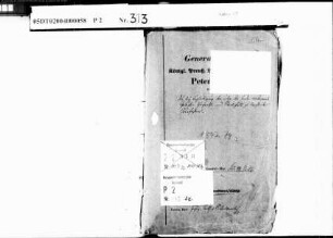 Belegakte zu dem Zivilstandsregister der Juden der Gemeinde Petershagen, Kreis Minden (GHT 1847-1874)