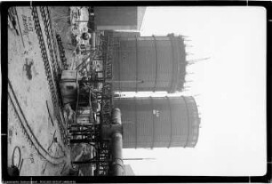 Bau Me 512 Gasbehälter von 65000 cbm Inhalt, Me 513 Gasbehälter von 65000 cbm Inhalt