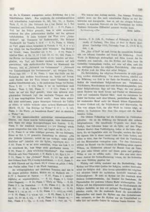 198-199 [Rezension] Jevons, F. B., The idea of god in early religions