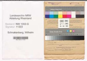 Entnazifizierung Wilhelm Schnakenberg, geb. 20.09.1897 (Kaufmann)