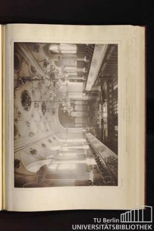 Tafel 24. Leipzig. Koenigliches Conservatorium der Musik - Concertsaal