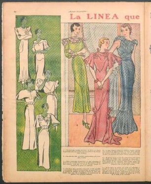 La línea que impone la moda [Dibujos]