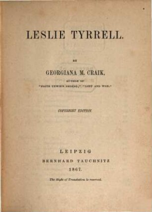 Leslie Tyrrell
