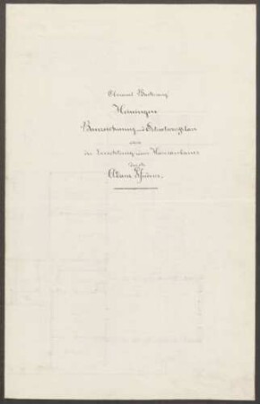 Pfuderer, Adam Wohnhausanbau