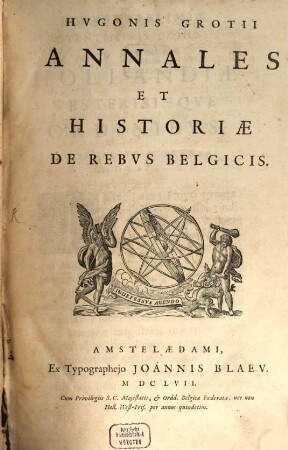 Annales et historiae de rebus Belgicis
