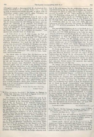 703-704 [Rezension] Müller-Schwefe, Hans-Rudolf, Der Standort der Theologie in unserer Zeit