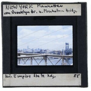 New York, Hochhäuser Manhattans,New York, Empire State Building,New York, Brooklyn Bridge,New York, Manhattan Bridge