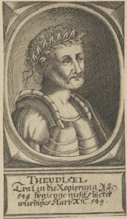Bildnis des Königs Theudisel