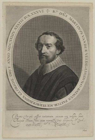 Bildnis des Martinvs Vander Velde