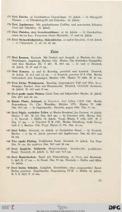 Zinn (Nr. 137-166)