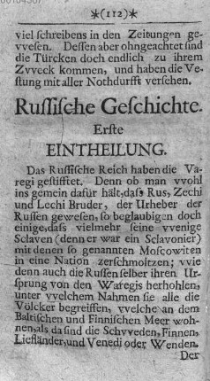 Russische Geschichte