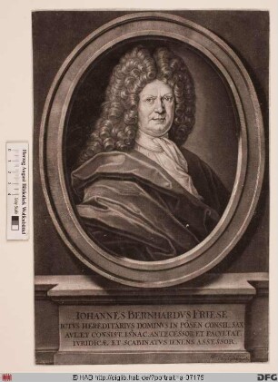 Bildnis Johann Bernhard Friese