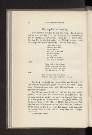 Ein abgestürzter Lehrling.