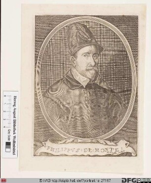 Bildnis Philipp de Monte