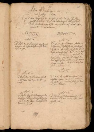 Actum Gerstungen am 26t Aug. 1657.