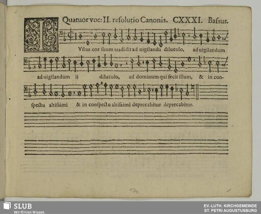 CXXXI. Justus cor suum tradidit