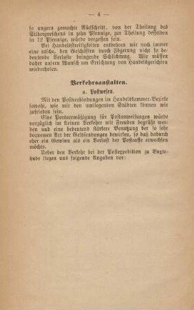 Verkehrsanstalten.
