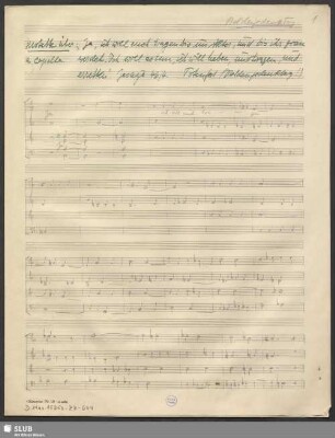Ja ich will euch tragen - D.Mus.15350-ZZ-644 : Coro