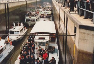 Eröffnung der Schifffahrtsstraße Saar