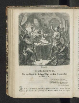Zweiundvierzigster Abend. Von dem Gericht der heiligen Vehme und dem Hexenglauben im Mittelalter.