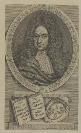 Bildnis des Gotefridus Guilielmus Leibnitz