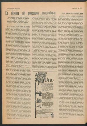 En defensa del periodismo independiente