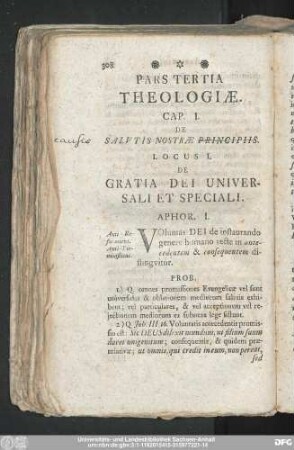 Cap. I. De Salutis Nostrae Principiis.